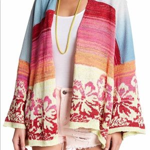 Free People Surf Knit Kimono